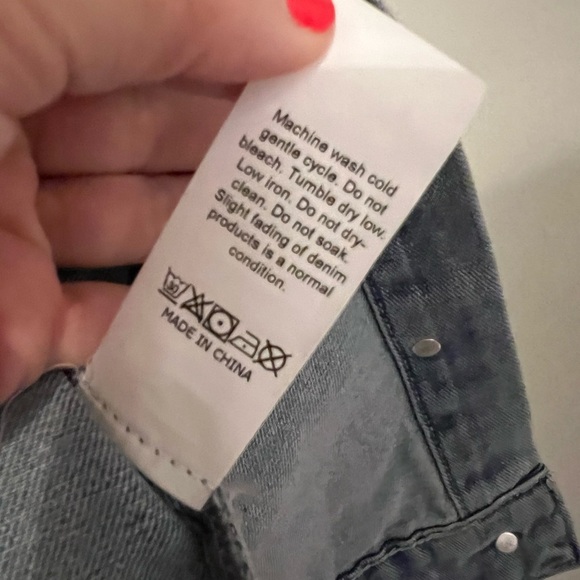 Denim Sleeveless Vest size XL - Picture 6 of 6